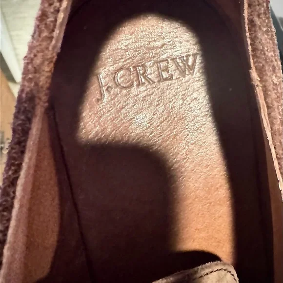 J. Crew Brown Suede Wingtip Oxfords - Picture 6 of 7